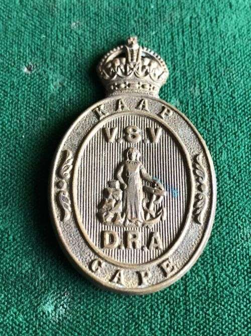 South African Army - CAPE DEFENCE ASSOCIATION CAP BADGE-WORN 1923-1943 ...