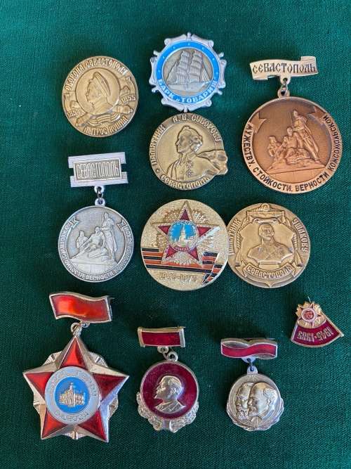 International Badges & Insignia - SOVIET RUSSIA,NAVAL PINS-SELECTION OF ...