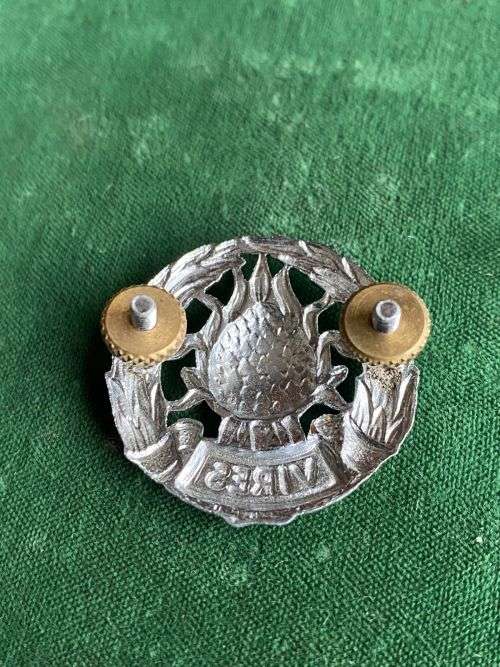 South African Army - REGIMENT BOLAND CAP BADGE-WORN POST 1976- 2X SCREW ...