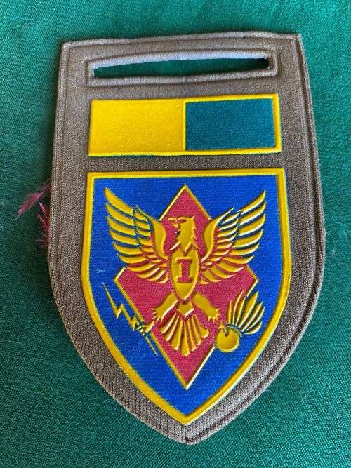 South African Army 1 LOCATING REGIMENT WITH 7 DIVISION COMMAND BAR