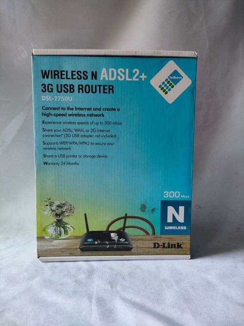 Wireless Routers - New Wireless ADSL 2+ Router was sold for R11.00 on 2 ...