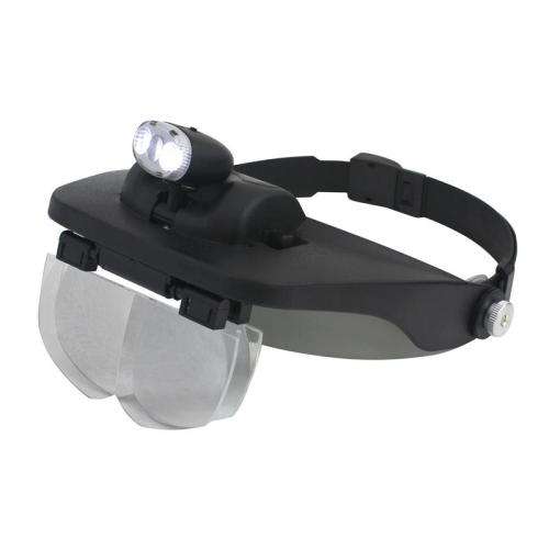 Rechargeable Headband Magnifier, Hands LED Magnifying Glasses - Foto 11