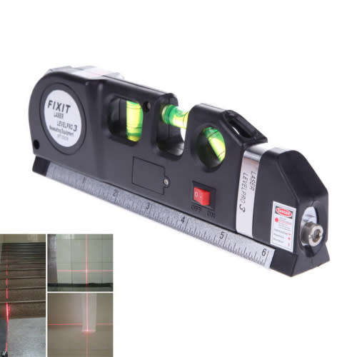 Other Gadgets - Multipurpose Laser Level Aligner 3 Bubbles Measuring ...