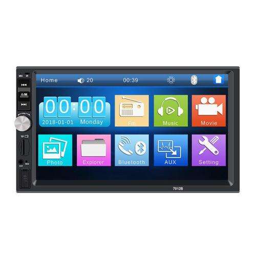 FM transmitters & Car Kits Screen Touch Car Audio Radio Receiver