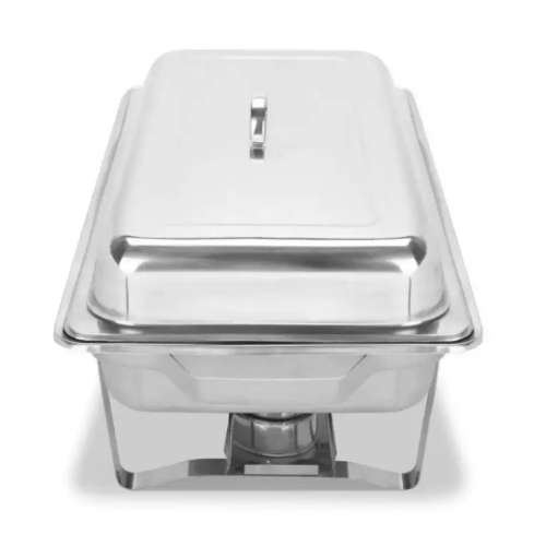Other Kitchen Tools Stainless Steel Double Chafer Rectangular Chafing