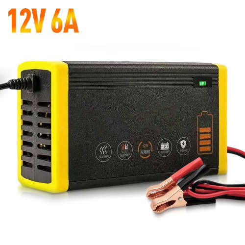 Battery Chargers - Car Battery Charger 12V 6A Intelligent Charging ...