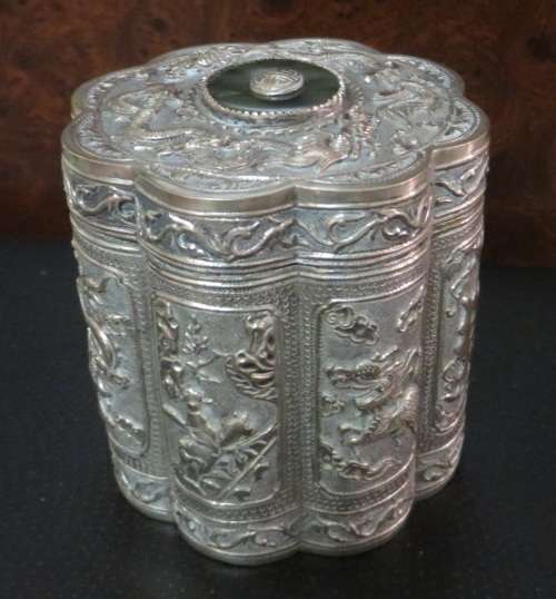 Silver - RARE - 19th Century Sterling Silver Chinese Engraved Piece ...