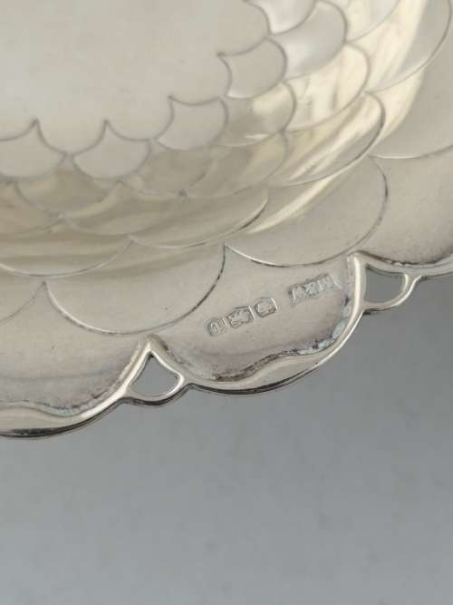 Silver A Pair of Silver Bon Bon Tazzas Sheffield 1936