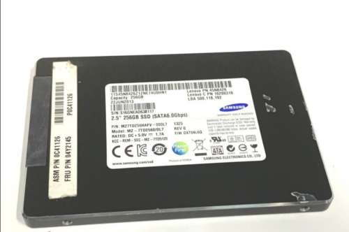 Solid State Drives - Samsung 256GB 2.5 inch SSD was listed for R1.00 on ...