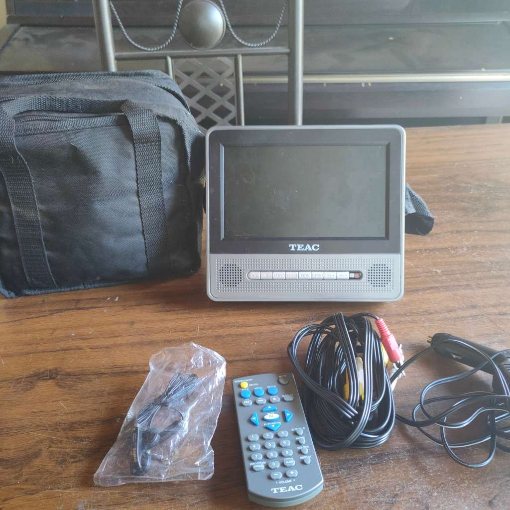 InCar Entertainment TEAC Portable DVD player for the car was sold