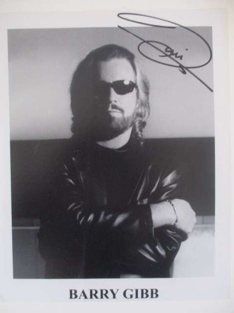 Other Antiques & Collectables - PRINTED AUTOGRAPH - BARRY GIBB OF THE G ...