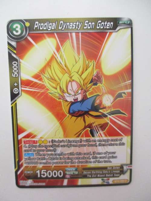 Trading Cards DRAGON BALL Z TRADING CARD PRODIGAL DYNASTY SON GOTEN