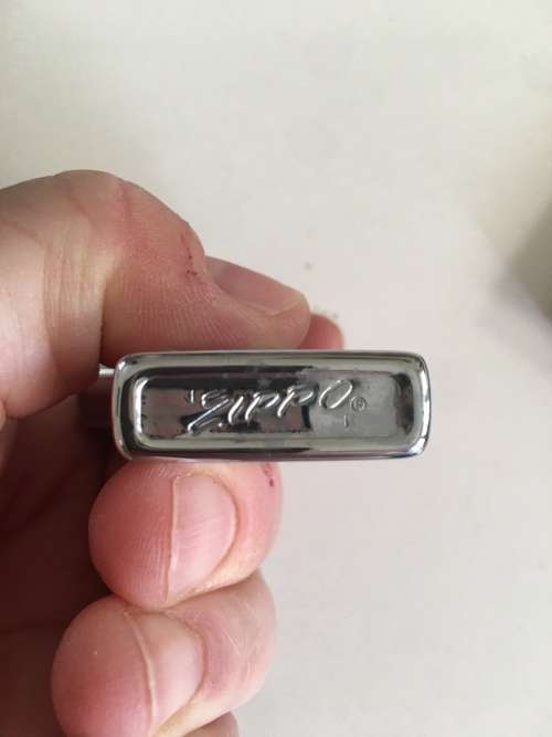 Smoking Accessories VINTAGE SLIM ZIPPO LIGHTER WITH FIRESTONE LOGO IN ORIGINAL BOX for sale in