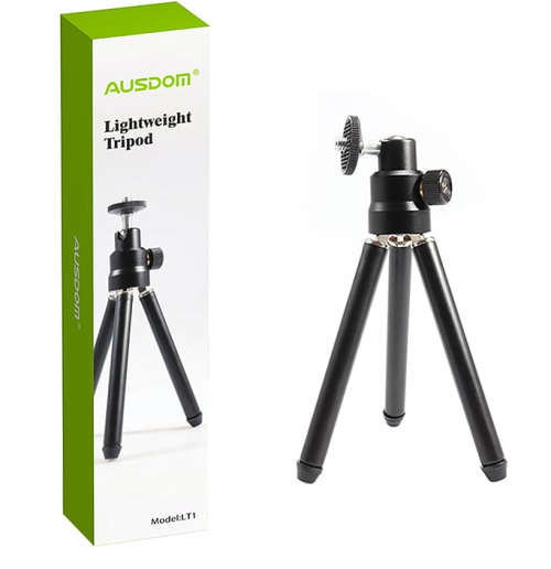 Mini Tripods Ausdom LT1 Lightweight Mini Tripod Adjustable Legs