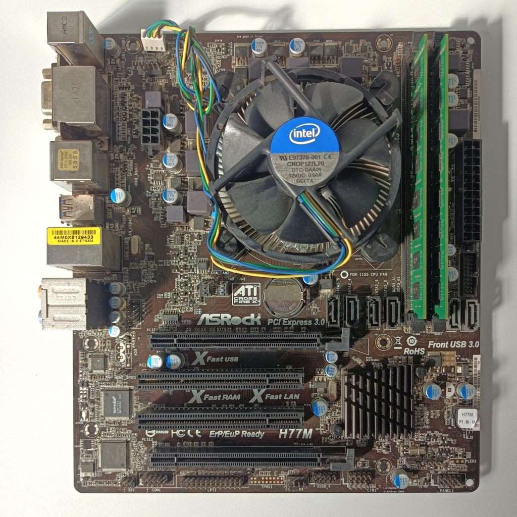 Motherboard & CPU Bundles - Intel i7-2600K CPU + ASRock H77M + 8GB DDR3 ...