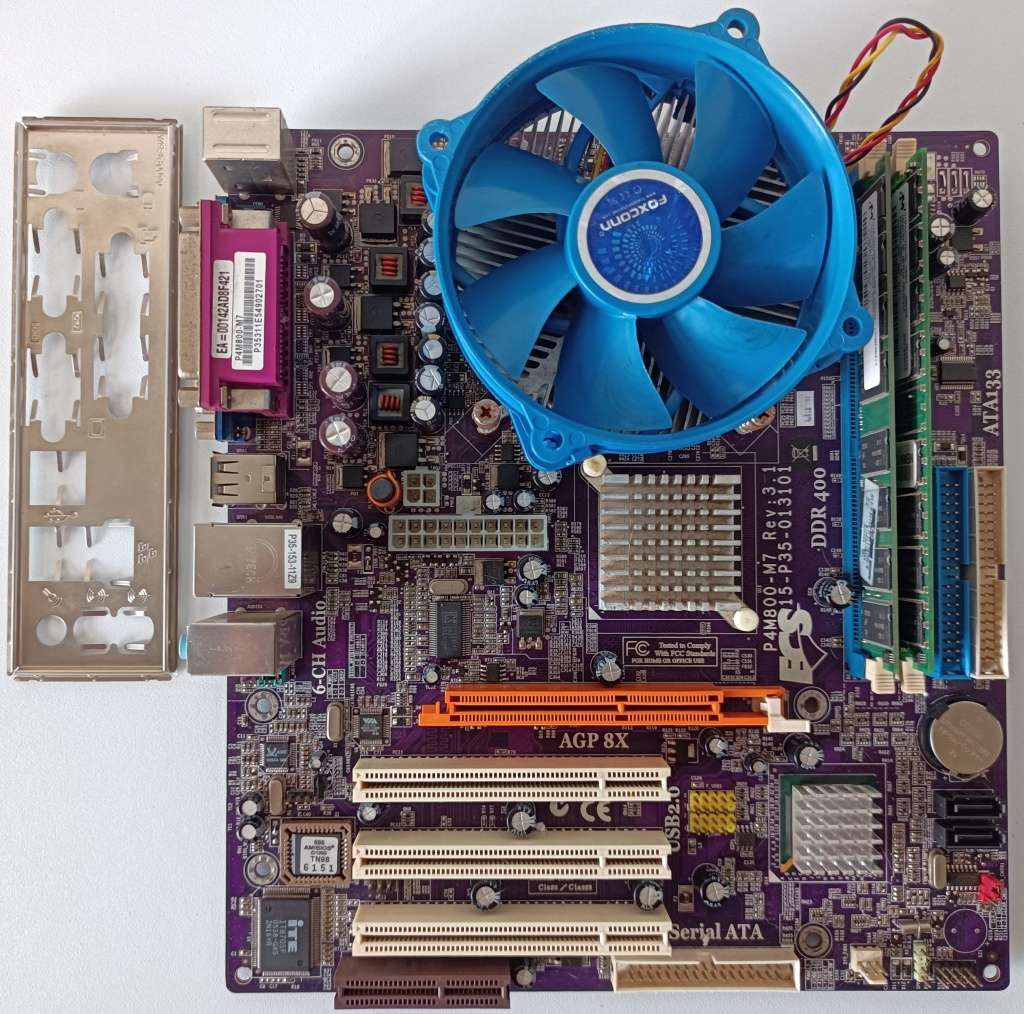 Motherboard & CPU Bundles - ECS motherboard + Pentium D 945 (2C/2T 3 ...