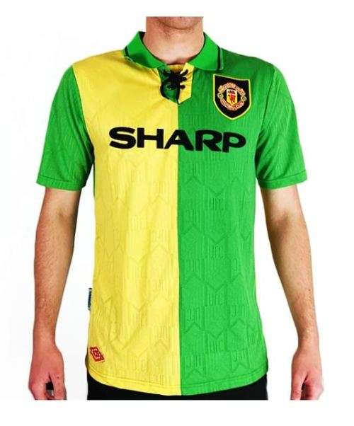 Green yellow united shirt Clearance