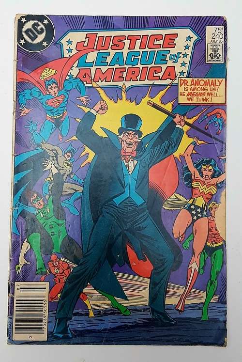 Comic Books ** DC Comics Justice League of America `Dr. Anomaly