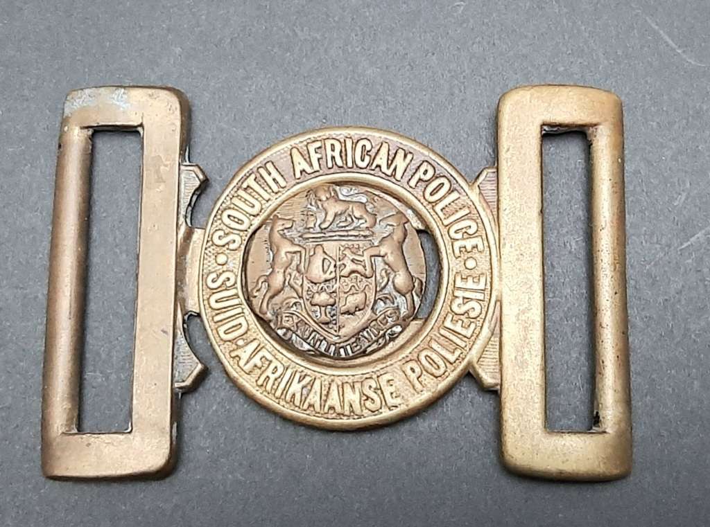 Belts & Buckles **RARE 1920s South African Police Type II `Poliesie