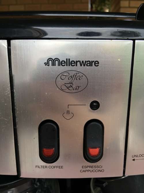 Espresso & Coffee Machines Mellerware Coffee Bar Coffee Machine was