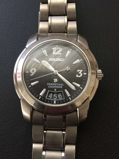 Rare Collectable Watches Seiko Brightz perpetual calender 8F32