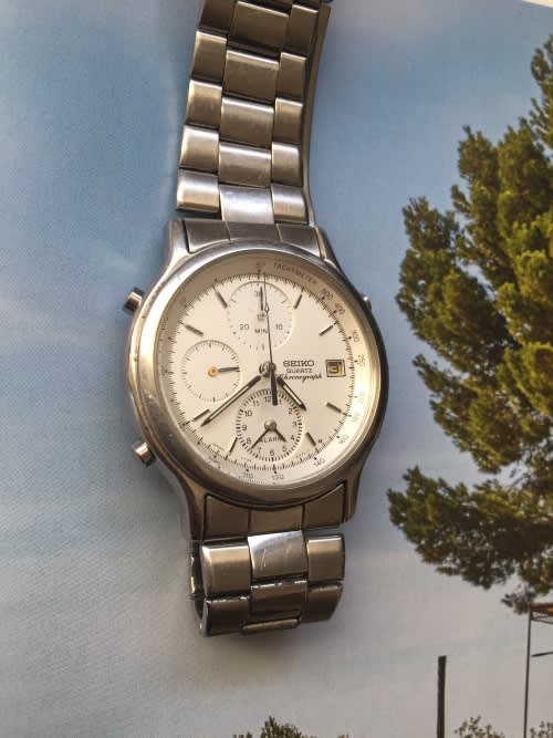 Rare & Collectable Watches - Seiko quartz chronograph 7T32-6A5A was sold  for  on 26 Sep at 20:01 by JDHG in Johannesburg (ID:435561313)