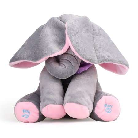 gund elephant peek a boo lyrics