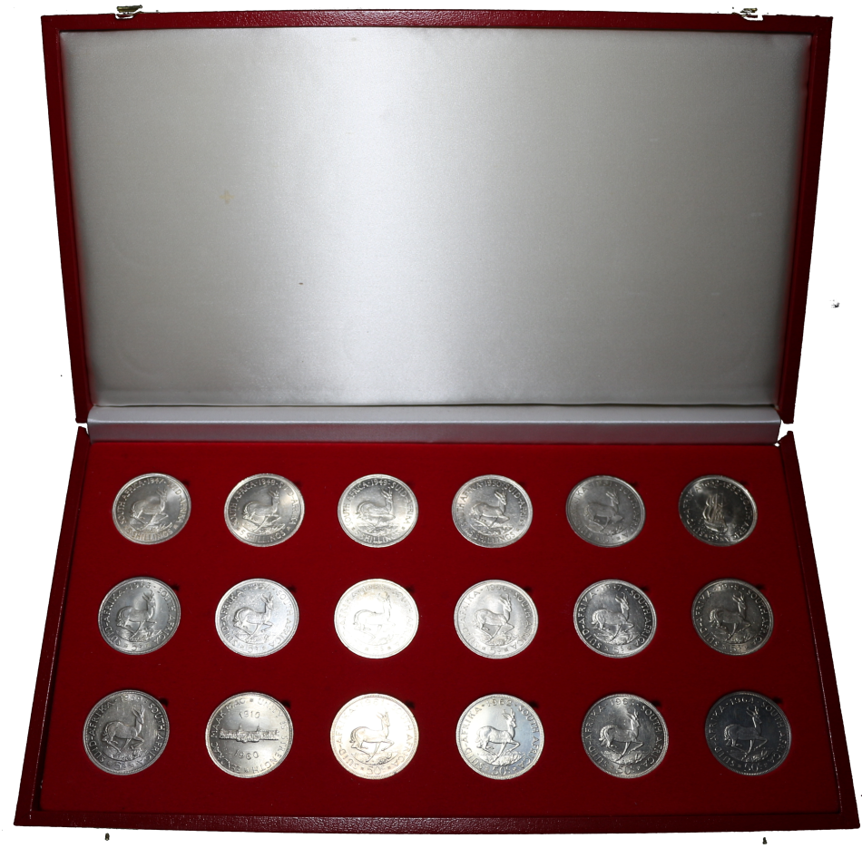 Five Shillings - 1947-1964 Union of S.A. 5 Shillings : Full Set Mix ...