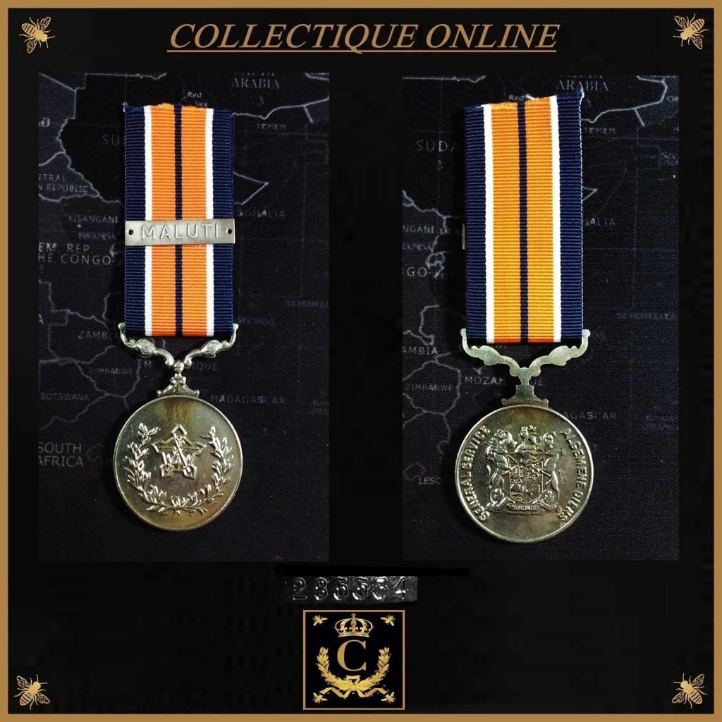 SADF & SANDF - SADF : GENERAL SERVICE MEDAL : NUMBERED 285534/ BAR ...