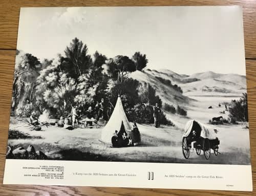1820 Settlers camp Great Fish River 
