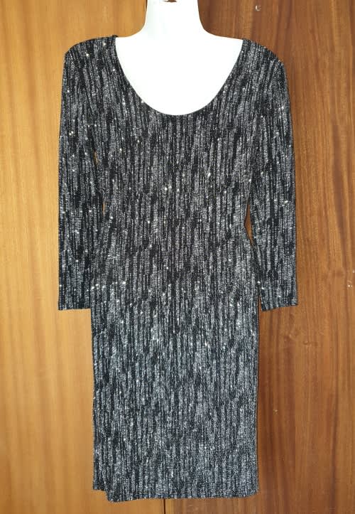 Formal Dresses - Black and Silver Cocktail Dress from Truworth was ...