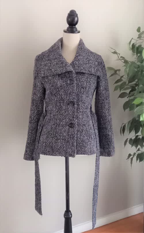 Jackets & Coats - Black, White and Grey Coat from Foschini for sale in ...
