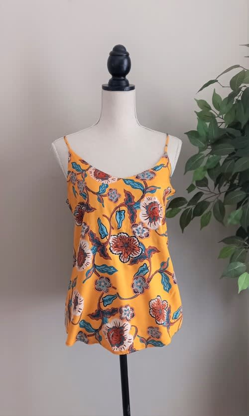 T-shirts & Tops - Yellow Floral Cami from Foschini was listed for R110 ...