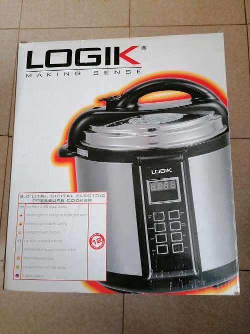 Pressure Cookers Logik 6.0 litre Digital Electric Pressure Cooker was
