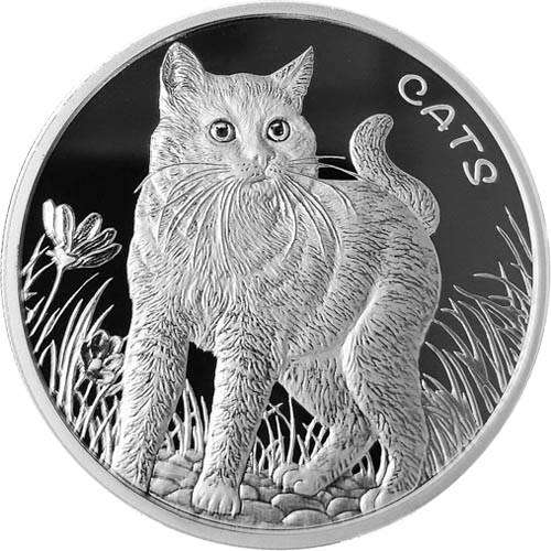 Gold & Bullion Coins - 2021 1 oz Fiji Silver Cats Coin (BU) First in ...