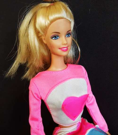 Dolls Barbie doll Picture Pockets Mattel 2000 original clothes was