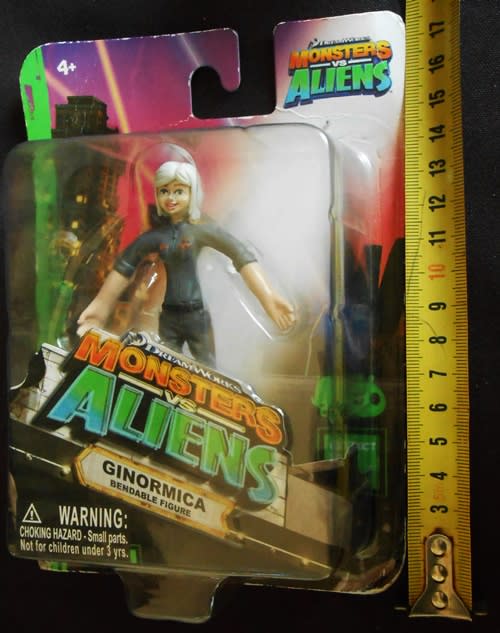 Monsters Vs Aliens Ginormica Susan Murphy Action Figure