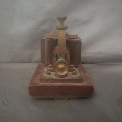 Other Scientific Instruments Antique Brass Morse Code Key Set for