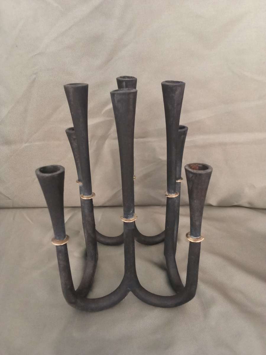 Candlesticks & Candle Snuffers Mid Century Modern DANSK Candelabara