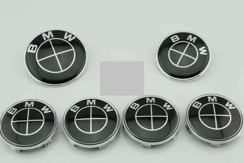 Other Parts & Accessories - BMW Black 6 Piece Badge/Emblem/Decal Set ...