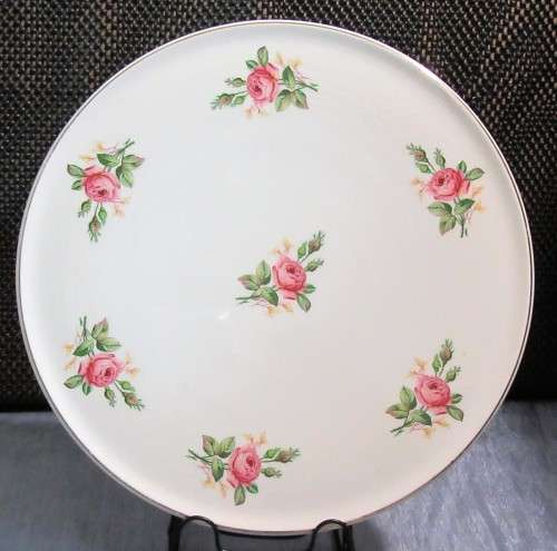 English Porcelain - ROUND PLATTER PLATE 27.5cm VOGUE TABLEWARE BY H ...