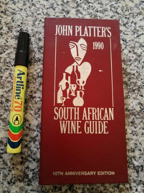 Cooking, Food & Wine 1990 PLATTER`S SOUTH AFRICAN WINE GUIDE ( John