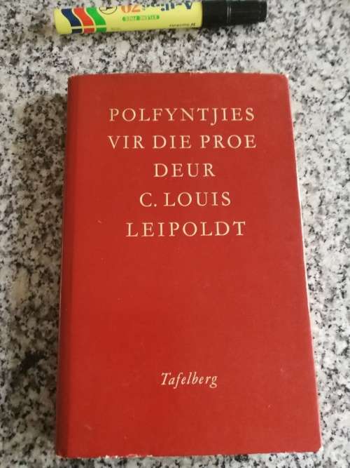 Cooking, Food & Wine POLFYNTJIES VIR DIE PROE DEUR C LOUIS LEIPOLDT