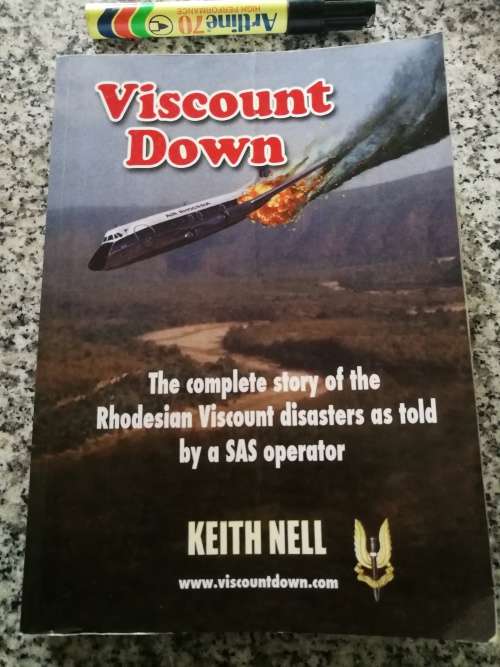 Books - Signed VISCOUNT DOWN Complete Story Rhodesian Viscount ...