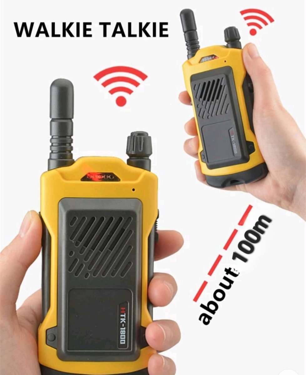 TwoWay Radios Kids Walkie Talkie Approx 100m Radius Reception (2