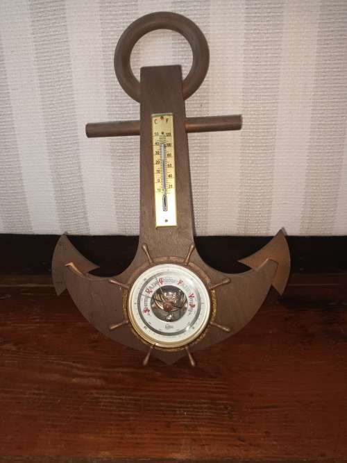 Barometers & Thermometers ANTIQUE BARIGO Barometer Made In Western