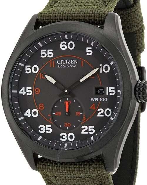 citizen eco drive military watch