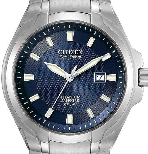 citizen eco drive titanium sapphire wr 10 bar
