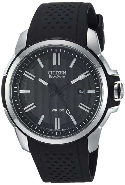 black citizen eco drive mens watch