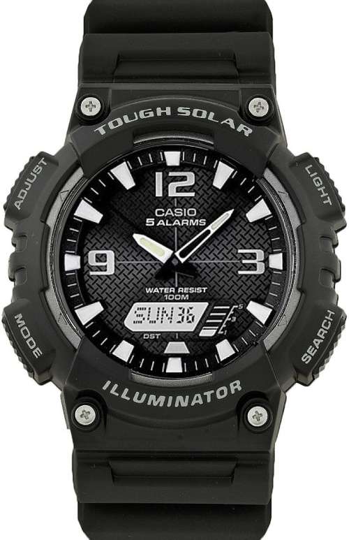 casio tough solar illuminator white